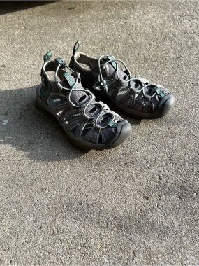 Active Keen Sandals- gray and teal